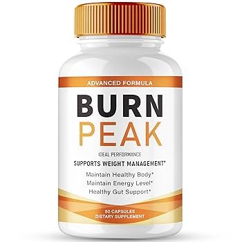 BurnPeak supplement bottle